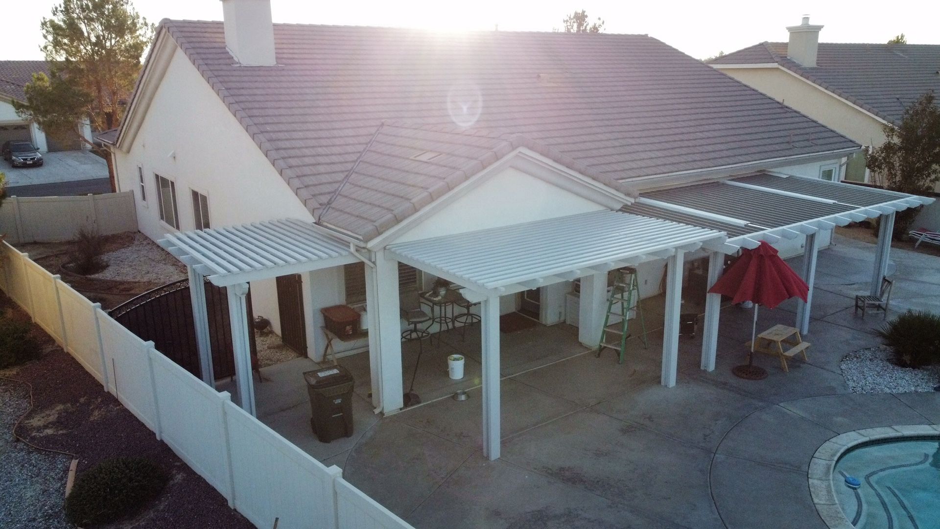 Alumawood Patio Cover And Solar For Sale for Sale in Laguna Niguel, CA OfferUp