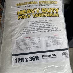 Heavy Duty Tarp 12x36