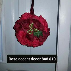Rose home accent decor 