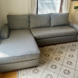 Apt2B Harper 2pc Sleeper Sectional - Excellent Condition