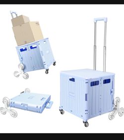 Honshine Foldable Cart with Stair Climbing Wheels
