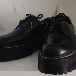 Dr.Martens Leather Platform Casual Shoes
