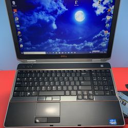 i3 ..i3..DELL LATITUDE  6520….128-SSD  GBcapacity …6.00 GB -RAM .  FASTER  and  READY FOR CLASSES  ON LINE OR