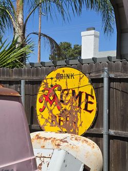 Acme beer sign