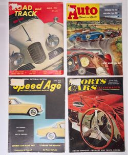 1950s auto magazines