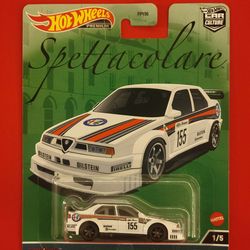 Hot wheels car Culture spettacolare alfa romeo 155 v6 ti hkc48