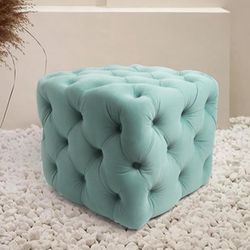 Selling 2 Velvet Ottomans Nice Clean Condition 