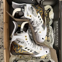 Mission Inhaler FS1 Roller Hockey Skates Size 8 Fit 2
