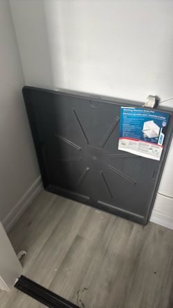 Washing machine drain pan