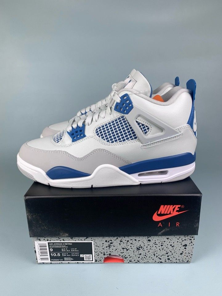 Air jordan 4s light blue more colors available