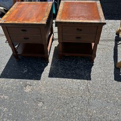 2 Matching Night Stands That Were Very Expensive 