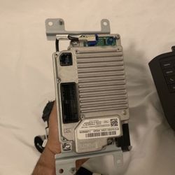 Sync 4 factory Ford Mustang stereo system