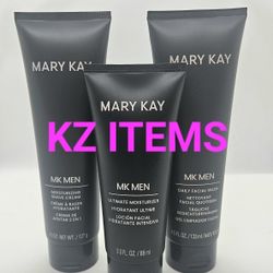 Mary Kay Men Skin Care Regimen Set Of 3 NEW in Boxes