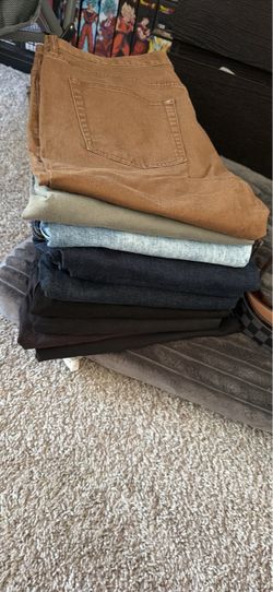 Assorted men’s jeans