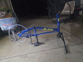 GT BMX Bike Frame Blue with Parts