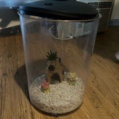 Small Round Fish Tank 