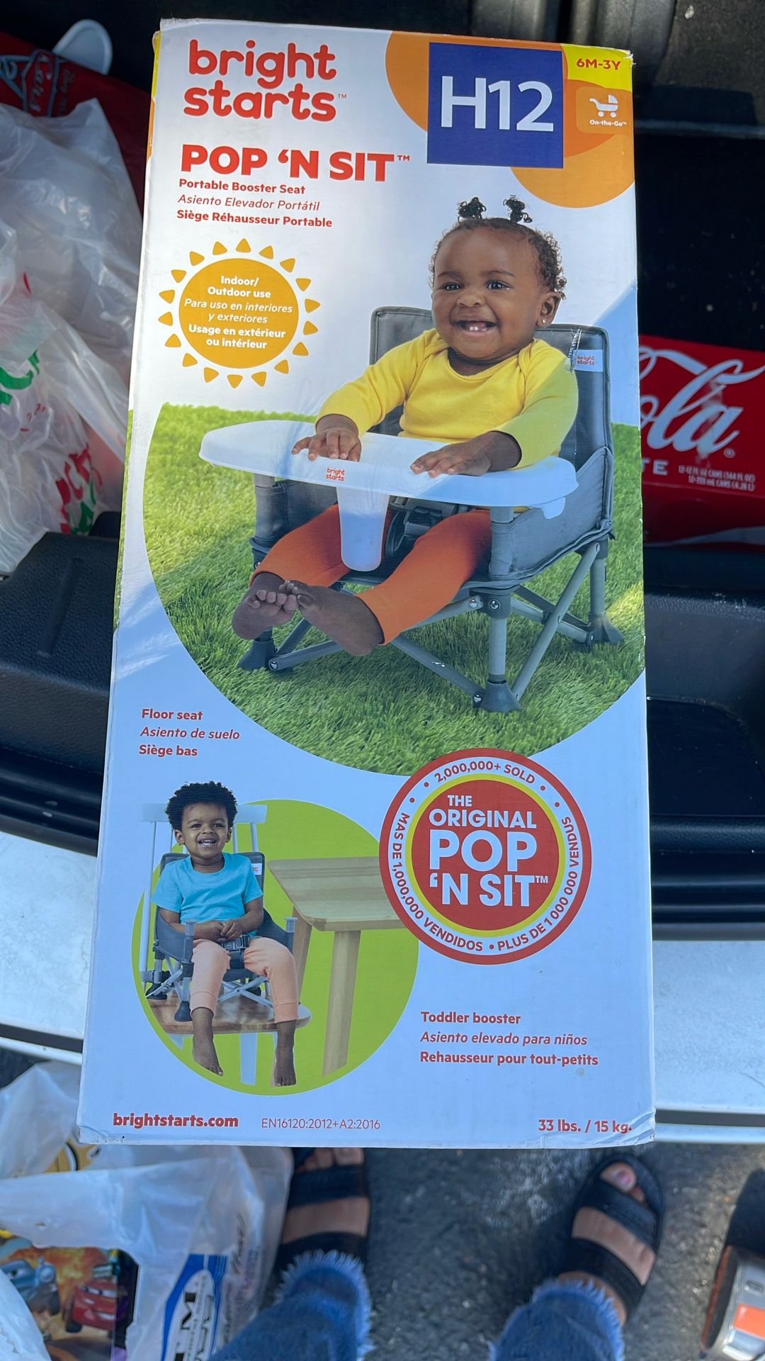 Portable Booster Seat /silla Para Bebe