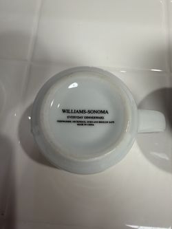 Williams-Sonoma Everyday White — 3 cups