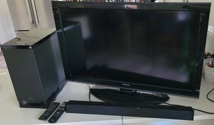 55" TV with Complete Sound System