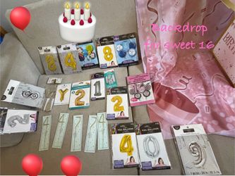🎉Party sweet 16 items