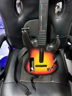 Nintendo Wii Guitar Hero Red Octane Sunburst