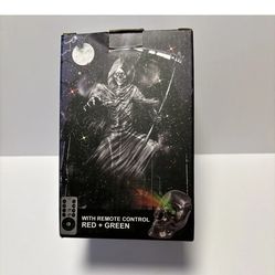 Halloween Projection Light with Timer 5 Red and Green Light Modes and Music Open