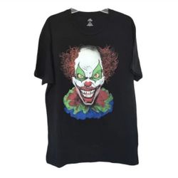 Way to Celebrate Halloween Men’s Scary Clown Shirt