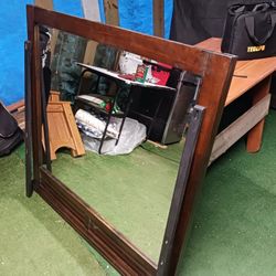 Lifestyle MIRROR LIGHT BROWN Rectangle SIZE L- 3".5 × W-3".5