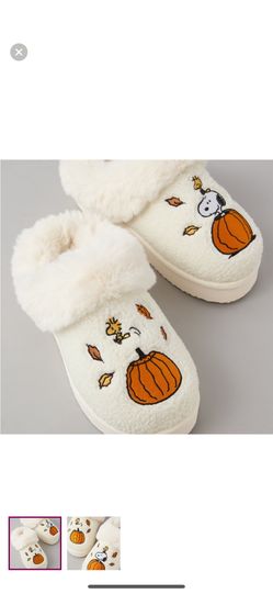 AE Peanuts fall Slippers 