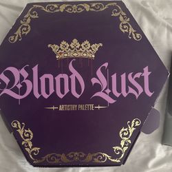 Bloodlust, Jeffree star Make Up  palette