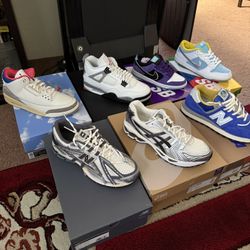 Jordan Nike SB Asics New Balance New  (read description)