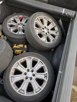 GMC Factory Wheels with Tires Set of 3