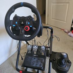 Logitech 29 Racing Wheel PS5, PS4, PC $285 OBO