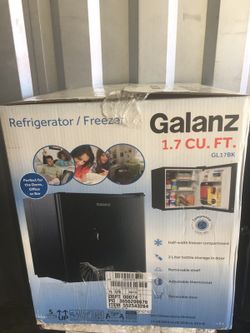 Galanz 1.7 mini fridge
