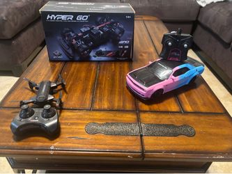 1/16 scale Brushless 4wd rc drift truck/ camera drone
