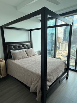 Bed frame/dresser