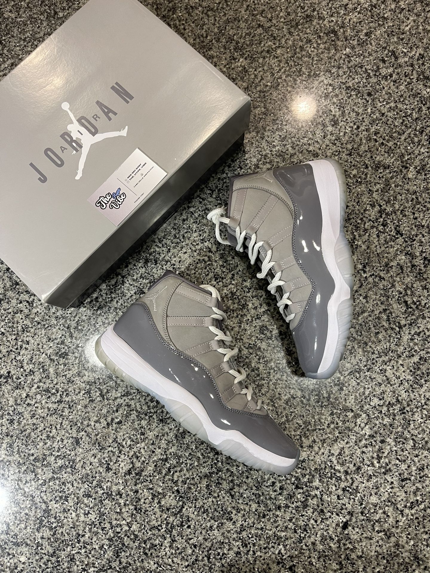 ✅ Jordan 11 Cool Grey 