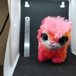 Coco Surprise Plush Neon Juno LLama Only Stuffed Animal Tag 6” Brite Pink Color