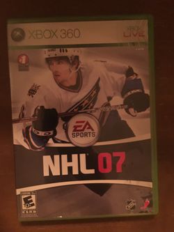 Xbox 360 nhl 07