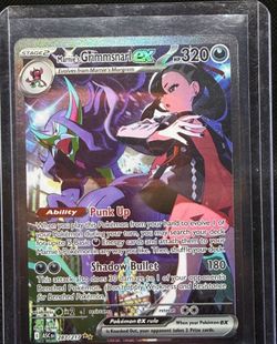 Marnie’s Grimmsnaral EX Pokemon card