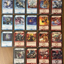 Duel Masters TCG - WoTC -  5 McDonalds Promo - 17 Individual Cards (24 Total)