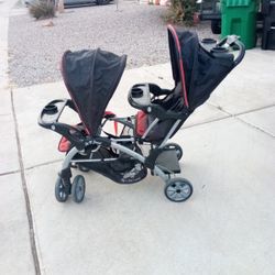 Sit And Stand Stroller 