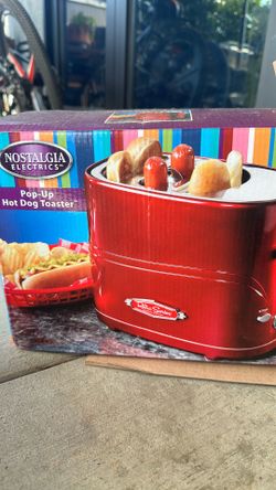 Nostalgia Electrics, Toaster - Retro Pop-Up Hot Dog
