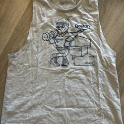 Gray Reebok Boston Tank