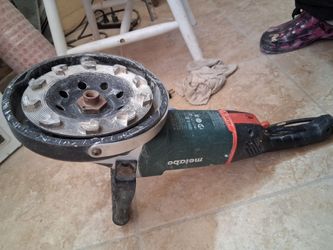 METABO concrete grinder, w24 230 MVT