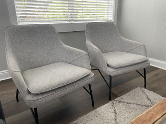 Light Grey Accent Chairs 