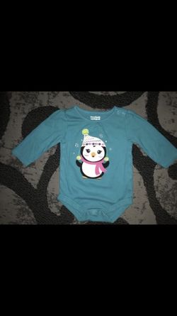 Holiday Penguin Onesie
