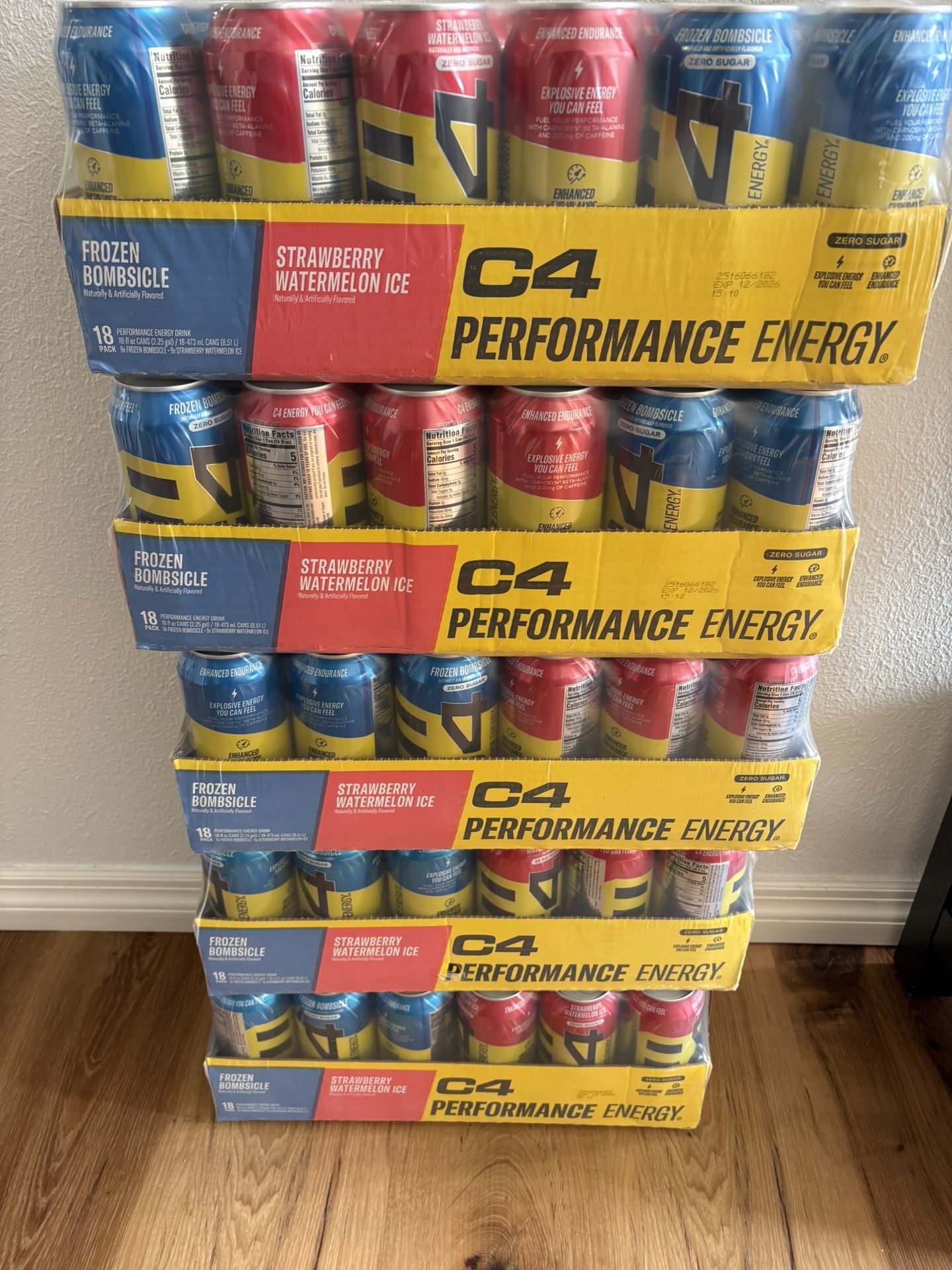 C4 Energy Drink, 18 pk./16 oz. Variety Pack
