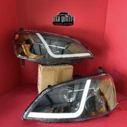 Honda Civic 2001. 2003 Headlights.