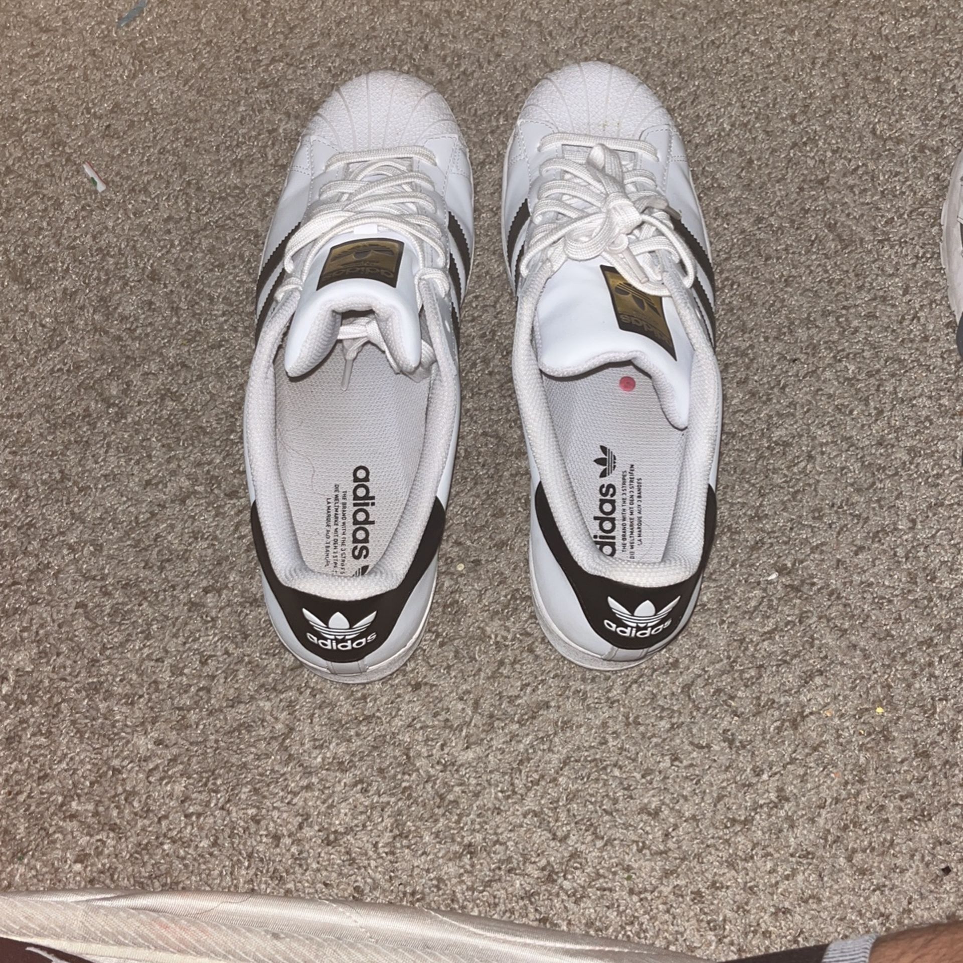 Adidas Superstar Size 12 Mens